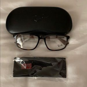 Ray ban clear brown glasses- BRAND NEW